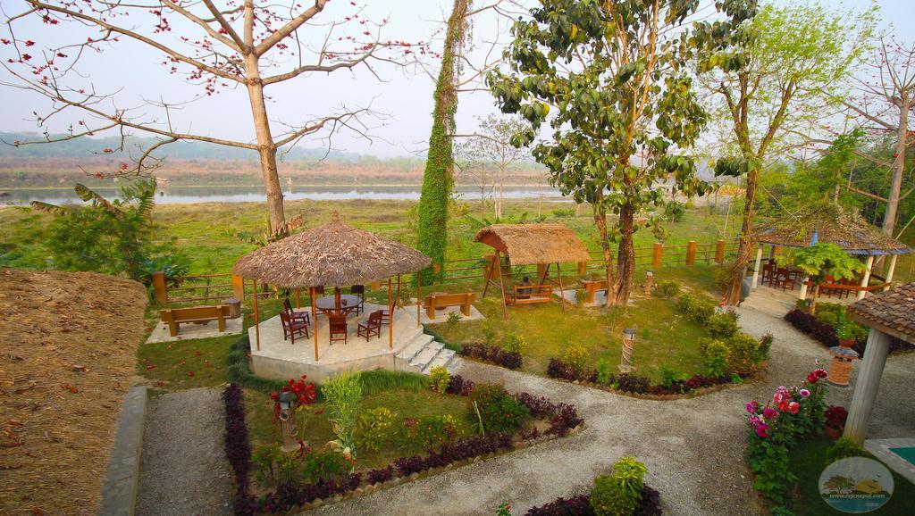 River View Jungle Camp Sauraha Exterior photo