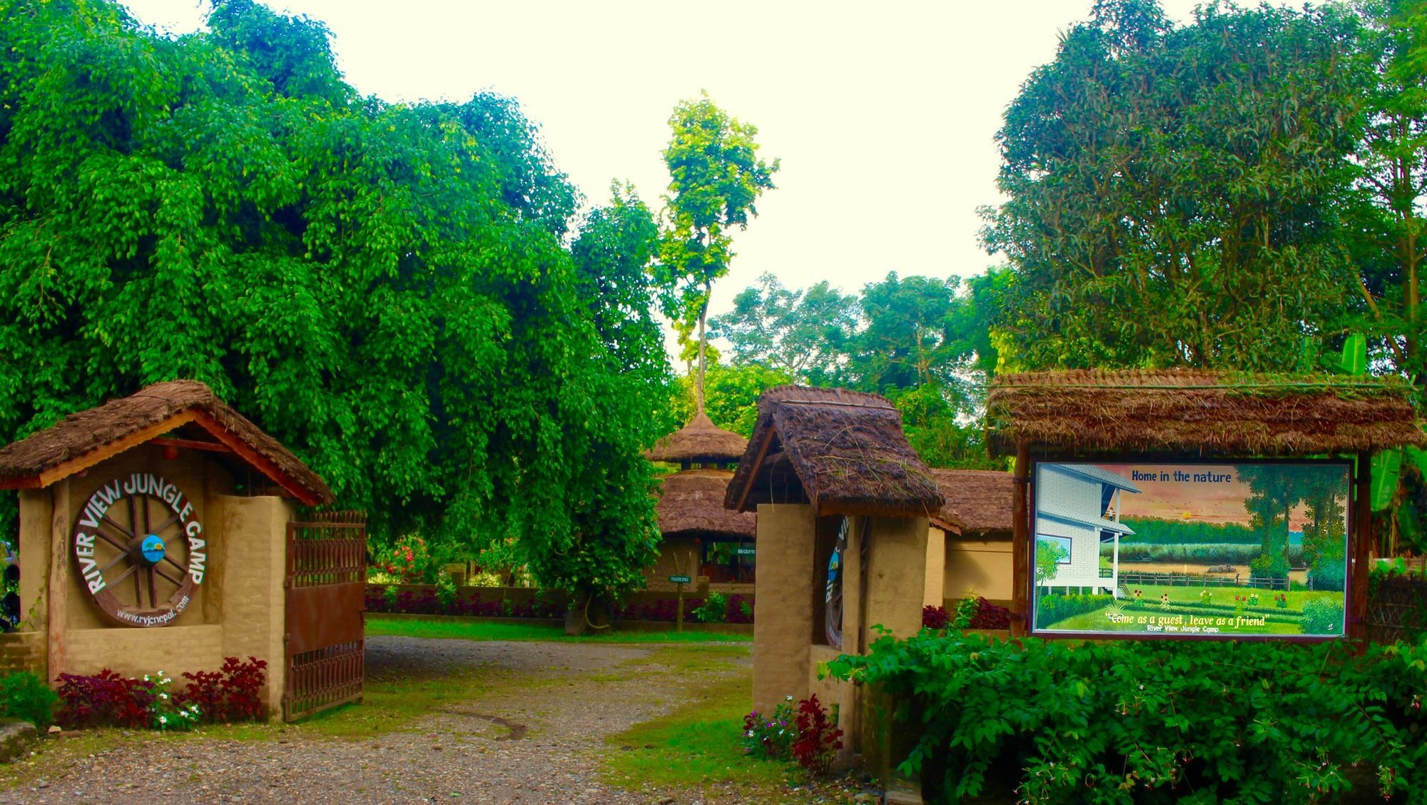 River View Jungle Camp Sauraha Exterior photo