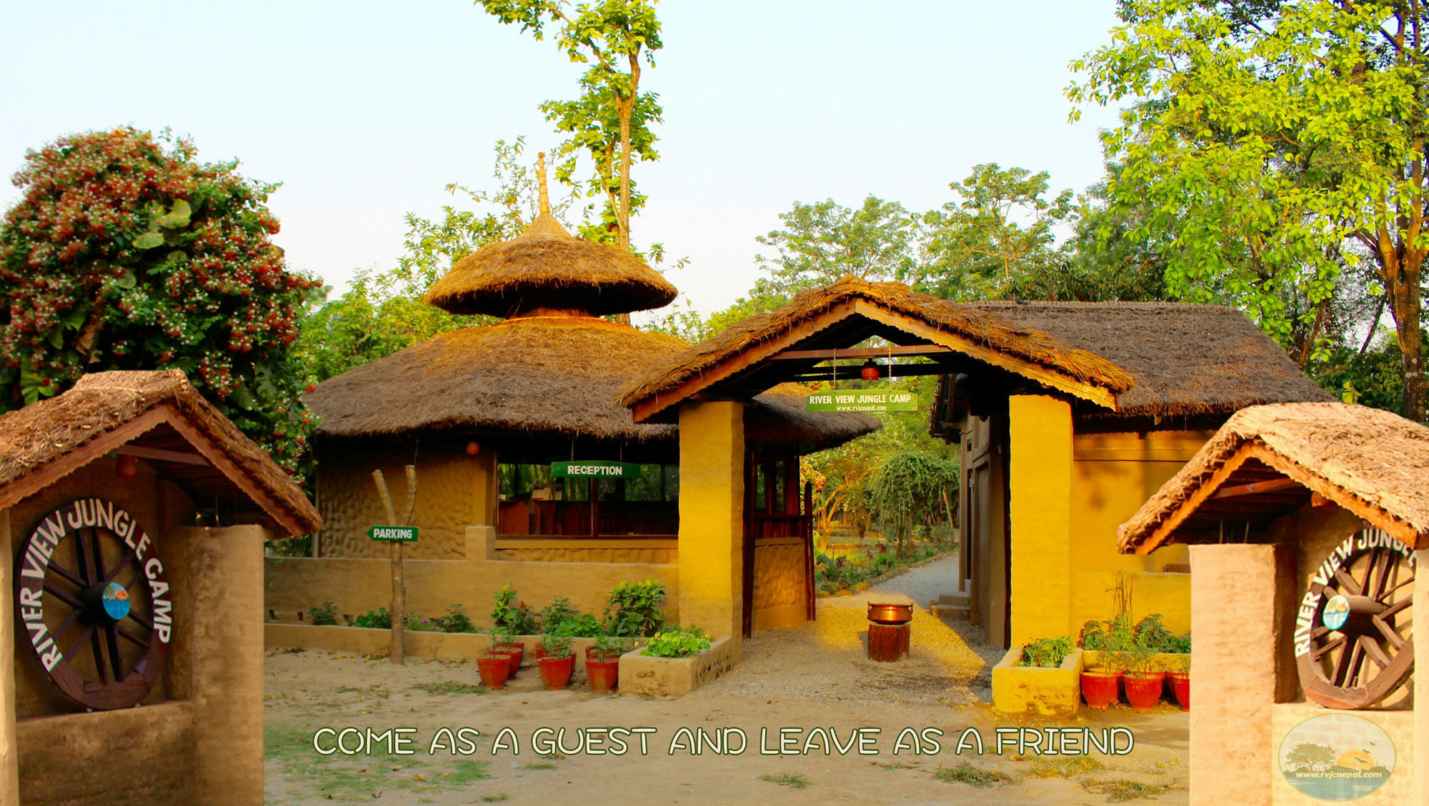 River View Jungle Camp Sauraha Exterior photo